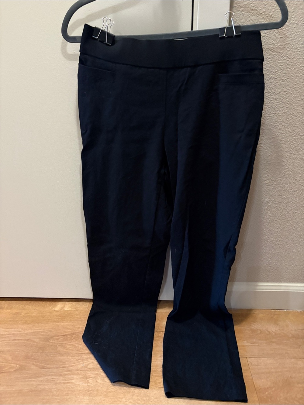 Croft and barrow black dress pants